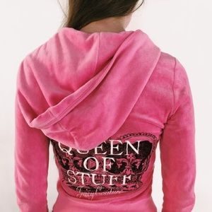 Authentic “Queen of Stuff” Juicy Couture Tracksuit